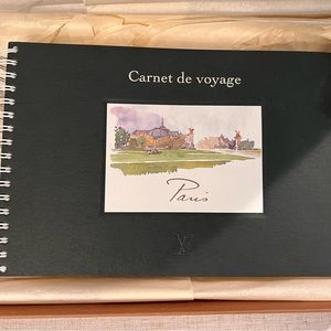 Louis Vuitton Carnet de Voyage Paris sketchbook